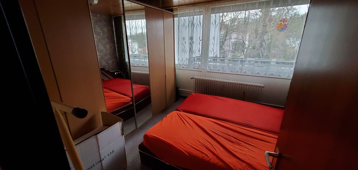 Schlafzimmer vorher
